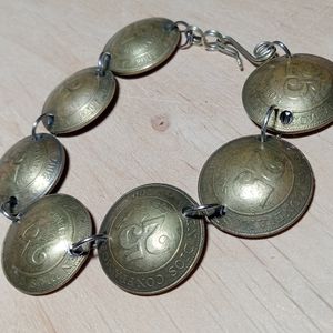 Vintage Coin Bracelet